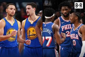 差距过于明显！美媒对比杜兰特加盟前的勇士和詹姆斯加盟前的76人